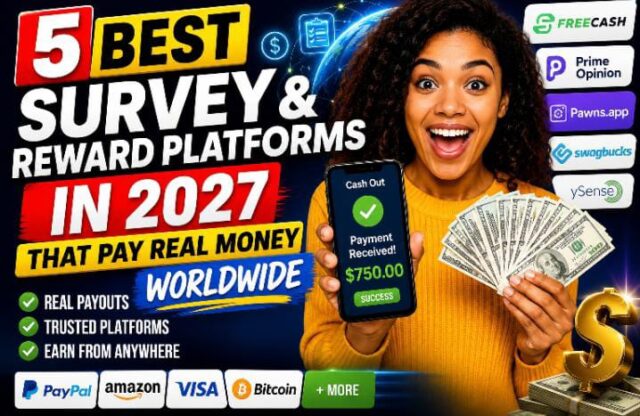 5 Best Survey & Reward Platforms in 2027 That Pay Real Money Worldwide